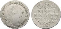 Brandenburg-Preußen 1/6 Taler Friedrich II. 1740-1786 -