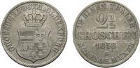 Oldenburg 2 1/2 Groschen 1858 B Nicolaus Friedrich Peter 1853-1900 Sehr ... 15,00 EUR prix TTC + 5,00 EUR frais d'envoi