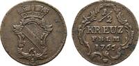 Baden-Durlach Cu 1/2 Kreuzer Karl Friedrich 1738-1806 -
