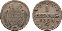 Sachsen-Albertinische Linie Cu Pfennig Friedrich August III. 1763-1806 -