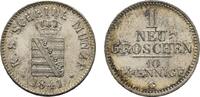 Sachsen-Albertinische Linie Neugroschen Friedrich August II. 1836-1854 -