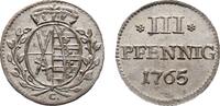 Sachsen-Albertinische Linie 3 Pfennig Friedrich August III. 1763-1806 -