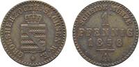 Sachsen-Weimar-Eisenach Cu Pfennig Carl Alexander 1853-1901 -