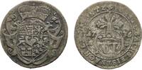 Sachsen-Eisenach 6 Pfennig Wilhelm Heinrich 1729-1741 -