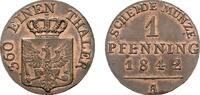 Brandenburg-Preußen Cu Pfennig Friedrich Wilhelm IV. 1840-1861 -