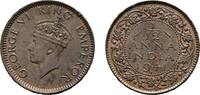 Großbritannien-Britisch-Indien 1/12 Anna George VI. 1936-1952 -
