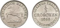 Braunschweig-Calenberg-Hannover 1/2 Groschen Georg V. 1851-1866 -