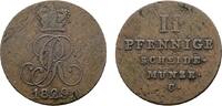 Braunschweig-Calenberg-Hannover Cu 2 Pfennig Georg IV. 1820-1830 -