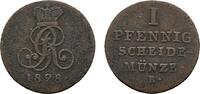 Braunschweig-Calenberg-Hannover Cu Pfennig Georg IV. 1820-1830 -