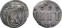 Hessen-Kassel 4 Heller Karl 1670-1730 -