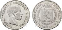 Hessen-Kassel 1/6 Taler Friedrich Wilhelm I. 1847-1866 -