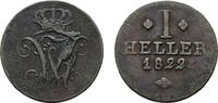 Hessen-Kassel Cu Heller Wilhelm II. 1821-1847 -