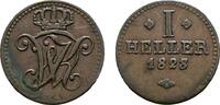 Hessen-Kassel Cu Heller Wilhelm II. 1821-1847 -