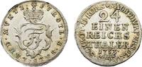 Sachsen-Coburg-Saalfeld 1/24 Taler Franz Josias 1745-1764 -