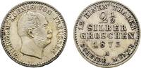 Brandenburg-Preußen 2 1/2 Silbergroschen Wilhelm I. 1861-1888 -