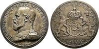Bayern Versilberte Steckmedaille Ludwig III. 1913-1918 -