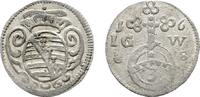 Sachsen-Gotha-Altenburg 3 Pfennig Friedrich I. 1675-1691 -