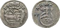 Sachsen-Coburg Dreier Albrecht III. 1680-1699 -