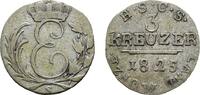 Sachsen-Coburg-Saalfeld 3 Kreuzer Ernst 1806-1826 -