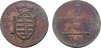 Sachsen-Coburg-Saalfeld Cu 3 Pfennig Ernst 1806-1826 -