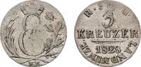 Sachsen-Coburg-Gotha 3 Kreuzer Ernst I. 1826-1844 -