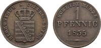 Sachsen-Coburg-Gotha Cu Pfennig Ernst I. 1826-1844 -