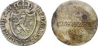 Nassau 3 Kreuzer Wilhelm 1816-1839 -