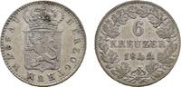 Nassau 6 Kreuzer Adolph 1839-1866 -