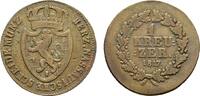 Nassau Cu Kreuzer Wilhelm 1816-1839 -