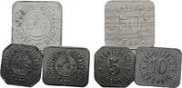 Neusalz 5, 10, 50 Pfennig o.J 3 Stück TTB-SUP