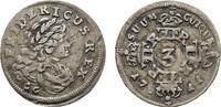 Brandenburg-Preußen 3 Gröscher Friedrich I. 1701-1713 -