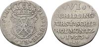 Schleswig-Holstein-Gottorp 6 Schilling 1723 BH Kiel Karl Friedrich 1702-... 25,00 EUR  + 5,00 EUR frais d'envoi