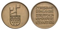 Köln, Stadt Bronzemedaille -