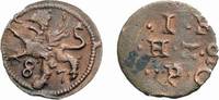 Pommern-Stettin Cu Scherf Johann Friedrich 1569-1600 -