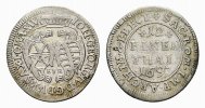 Sachsen-Albertinische Linie 1/12 Taler Johann Georg IV. 1691-1694 -