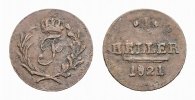 Sachsen-Hildburghausen Cu Heller Friedrich 1784-1826 -
