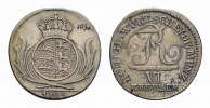 Württemberg 6 Kreuzer Friedrich I. 1806-1816 -