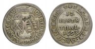 Sachsen-Albertinische Linie 1/12 Taler Johann Georg IV. 1691-1694 -