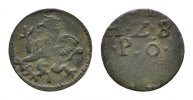 Pommern-Stettin Cu Scherf Johann Friedrich 1569-1600 -