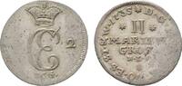 Ostfriesland 2 Mariengroschen Karl Edzard 1734-1744 -