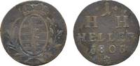 Sachsen-Hildburghausen Cu Heller 1805 Friedrich 1784-1826 Etwas Fundbela... 18,00 EUR prix TTC + 5,00 EUR frais d'envoi