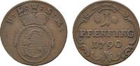 Löwenstein-Wertheim-Rochefort Cu Pfennig Dominik Constantin 1789-1806 -