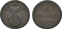 Löwenstein-Wertheim-Rochefort Cu Pfennig Dominik Constantin 1789-1806 -