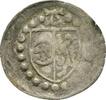 Mainz, Erzbistum Schüsselpfennig Adolf II. von Nassau 1461-1475 -