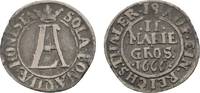 Osnabrück, Bistum 2 Mariengroschen Ernst August I. 1662-1698 -