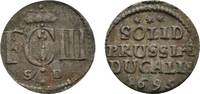 Brandenburg-Preußen Schilling Friedrich III. 1688-1701 -