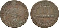 Osnabrück, Bistum Cu 3 Pfennig Domkapitel 1740 -