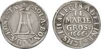 Osnabrück, Bistum 2 Mariengroschen Ernst August I. 1662-1698 -