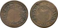 Brandenburg-Preußen Cu 12 Pfennig Friedrich Wilhelm 1640-1688 -