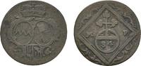 Würzburg, Bistum 1/84 Gulden Adam Friedrich von Seinsheim 1755-1779 -